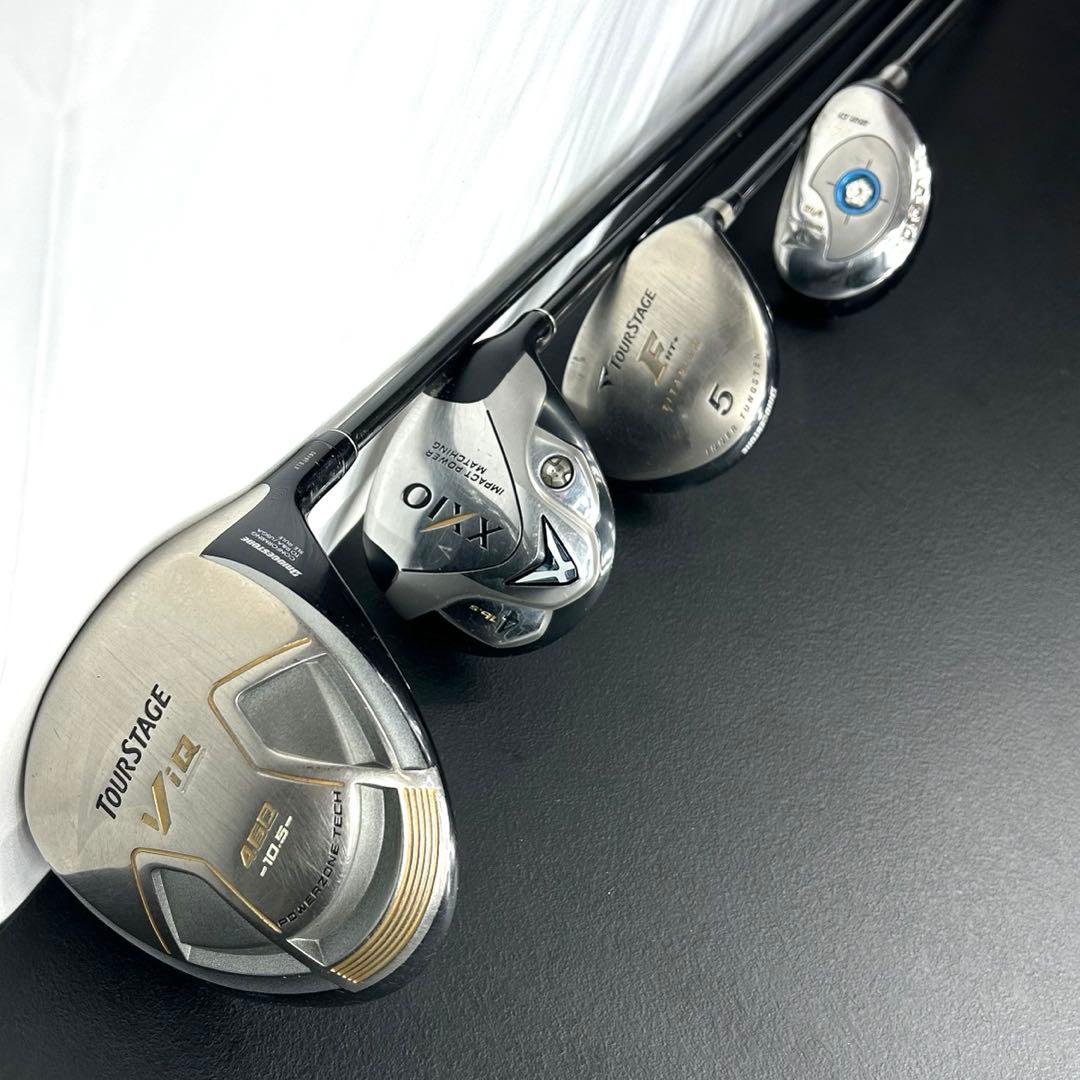 本格派　メンズゴルフクラブ　12本　フルセット　お試しセット　ゴルフセット