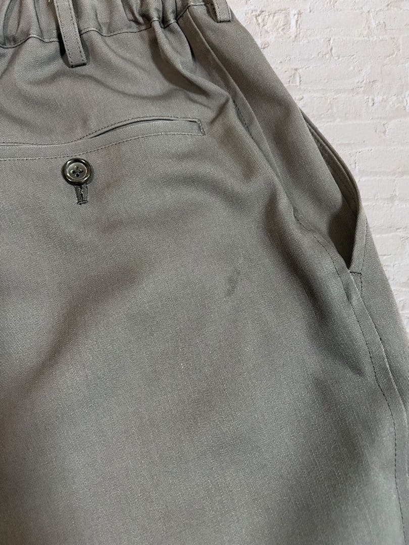 Graphpaper ウールコットン スラックス C.GRAY size F