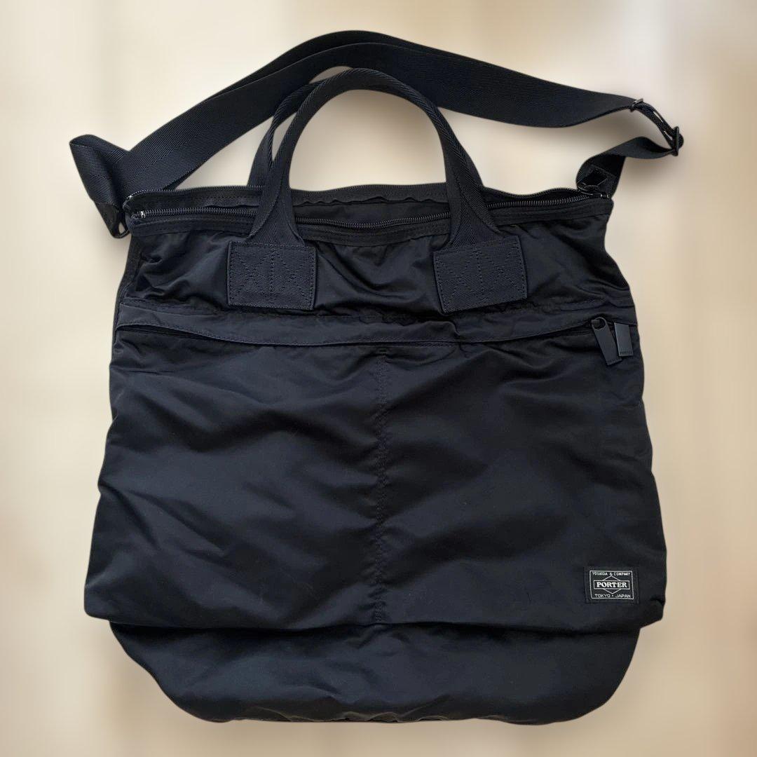 PORTER 2WAY ヘルメットバッグ ブラック
