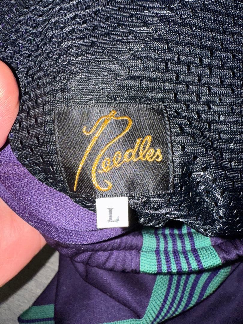 Needles トラックパンツ L エッグプラント