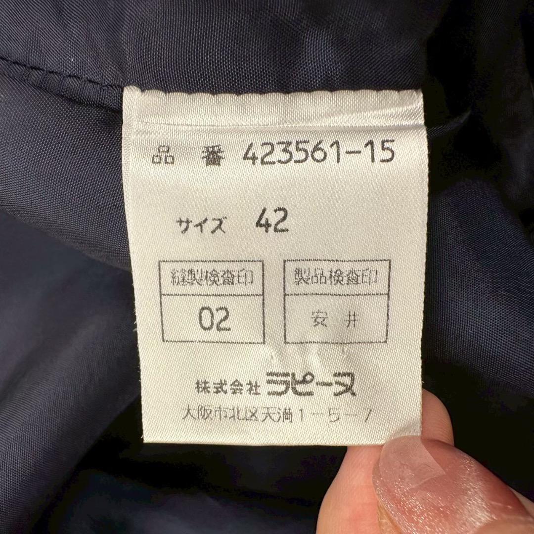 GIVENCHY ジバンシー 大きいサイズ XL スカートスーツ ネイビー 42