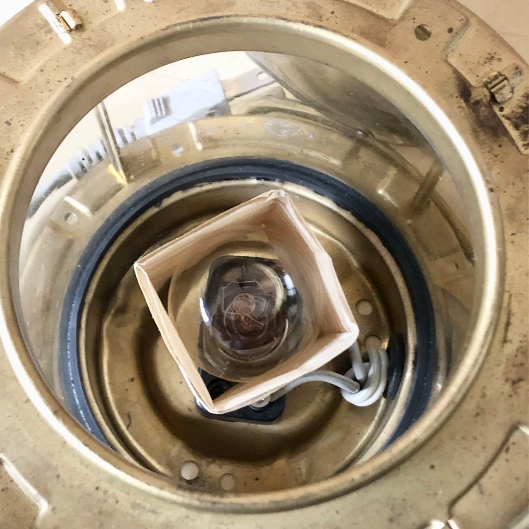 未使用 アンティーク 日本船燈 マリンランプ 電気ランタン 3