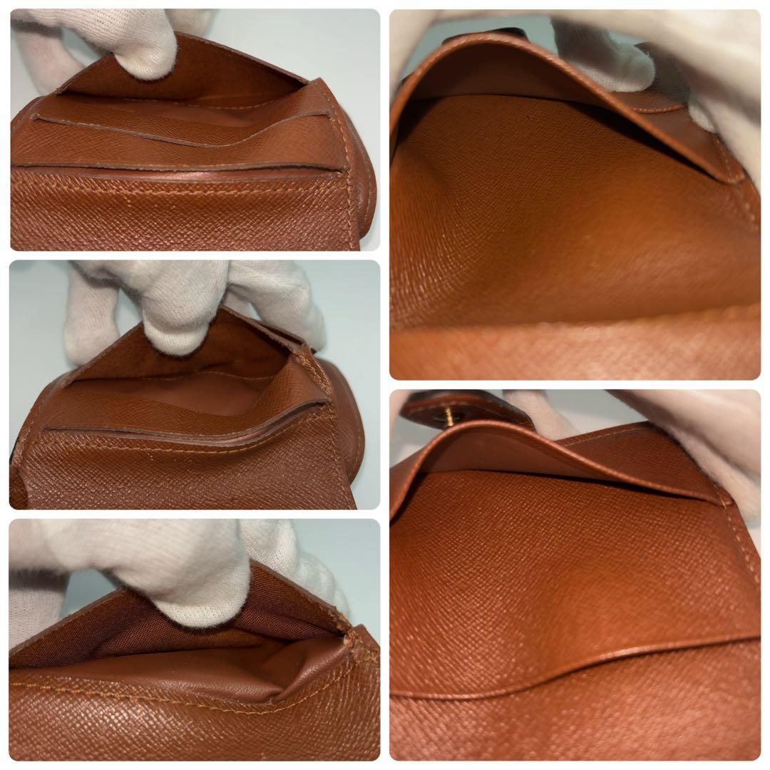 ルイヴィトン モノグラム コンパクトジップ 二つ折り　ミニ　財布　正規品