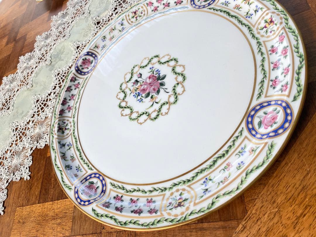 ルーヴシエンヌ 大皿 アビランド ルーブシエンヌ レア リモージュ