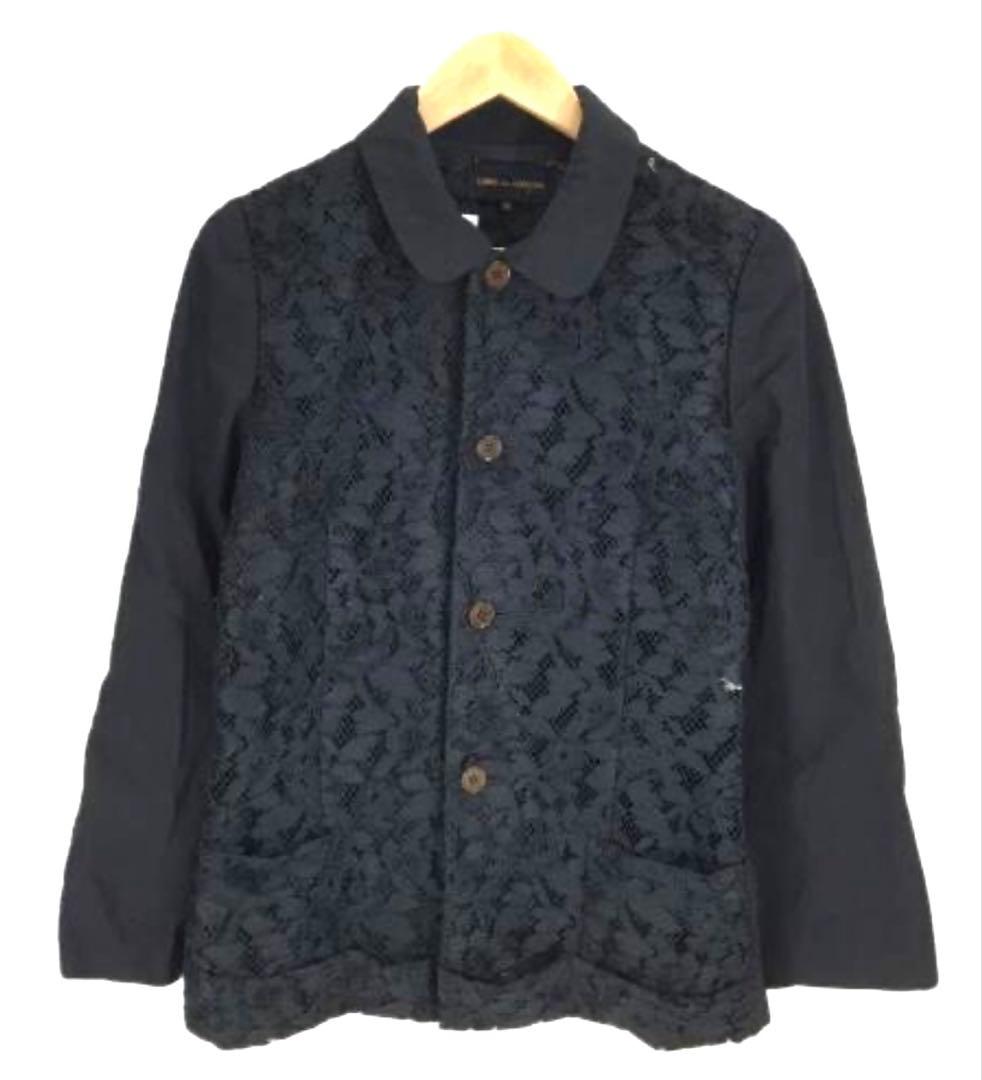 ヴィンテージ92年製COMM des GARCCNSフロントレース黒ジャケット