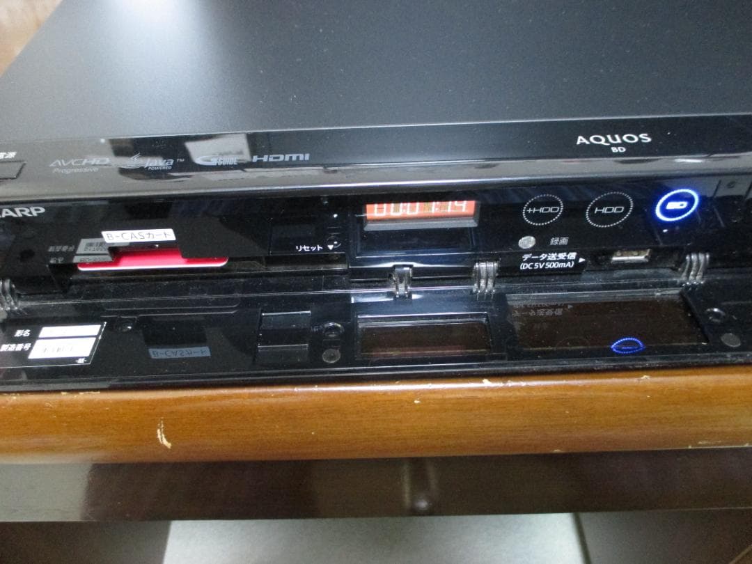 超美品☆SHARP ブルーレイレコーダー BD-S550