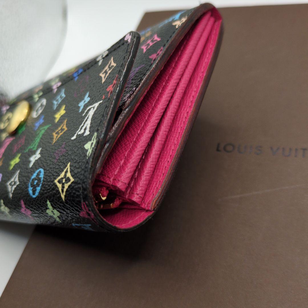 Louis Vuitton マルチカラー 二つ折り財布