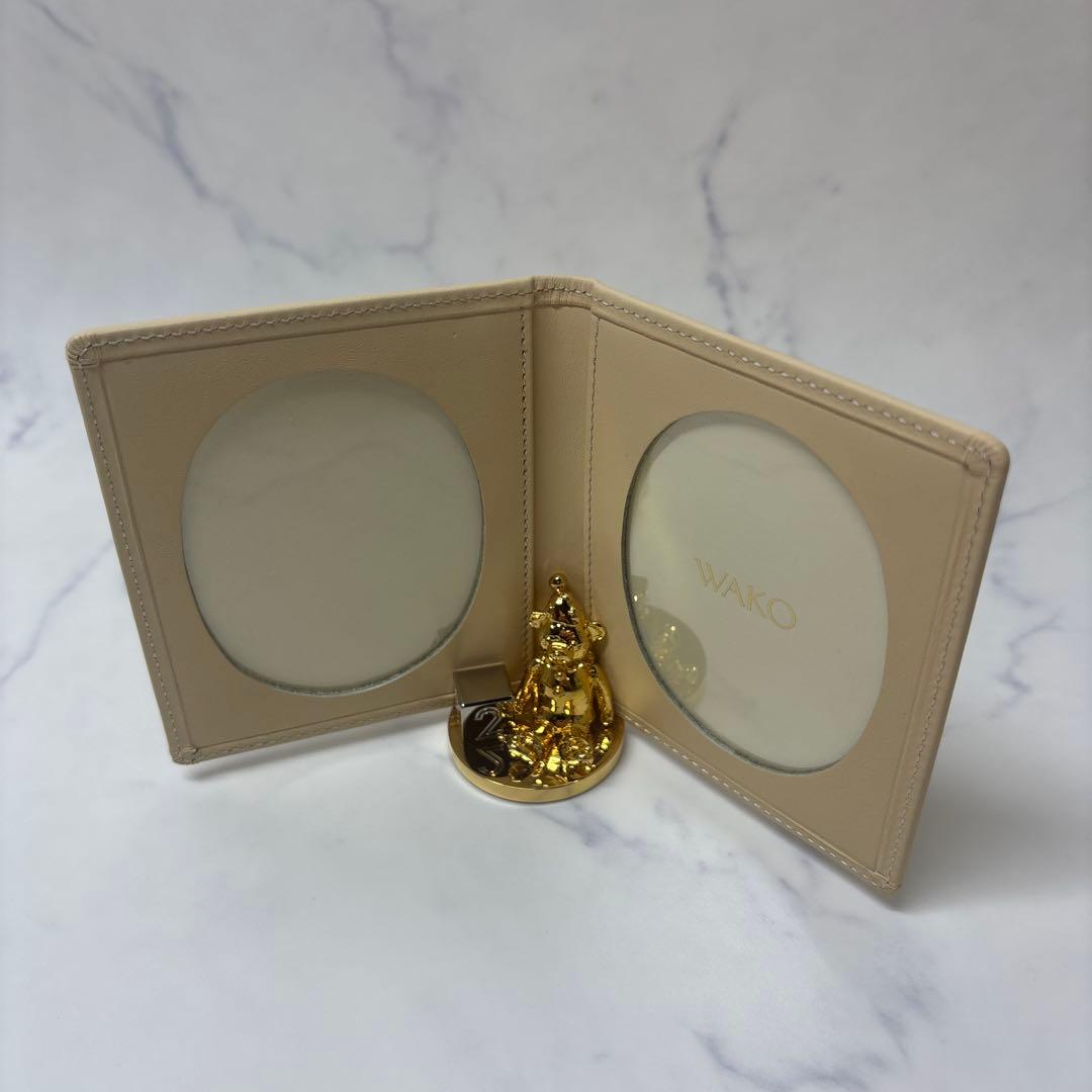 0415 WAKO フォトフレーム　クマ　未使用　※値下げ不可.