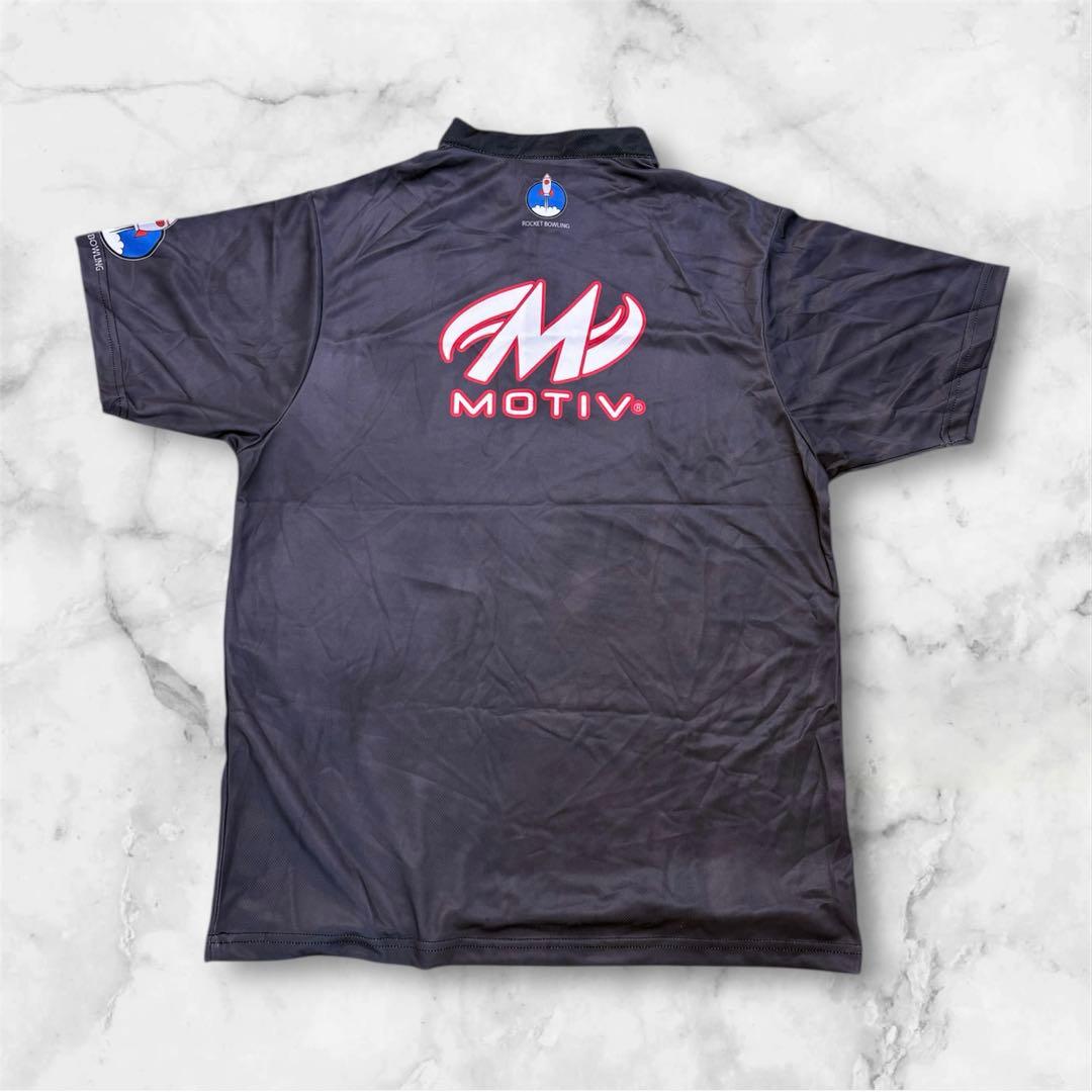 ボウリングウェア Motiv Venom モーティブ ヴェノム 黒 ブラック L