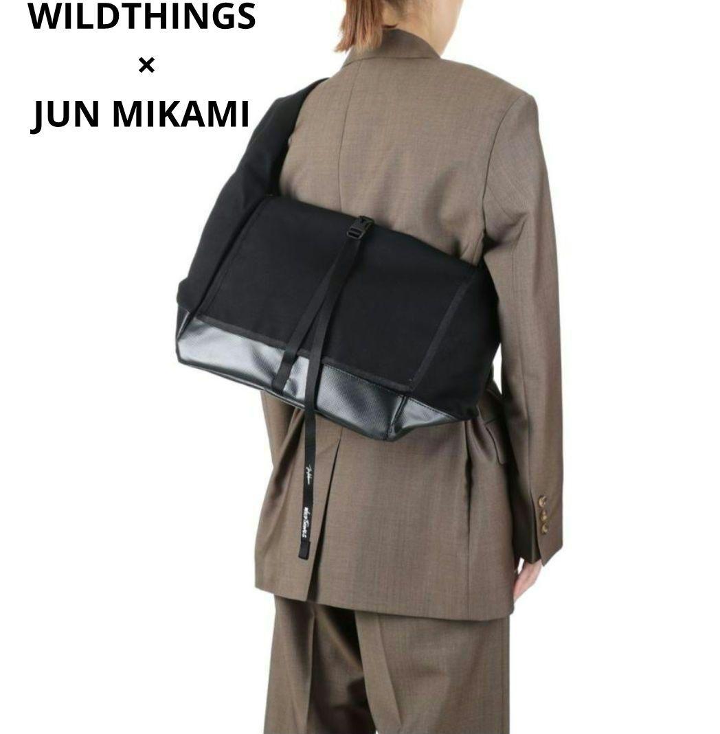 【美品】 WILDTHINGS × JUNMIKAMI メッセンジャーバッグ