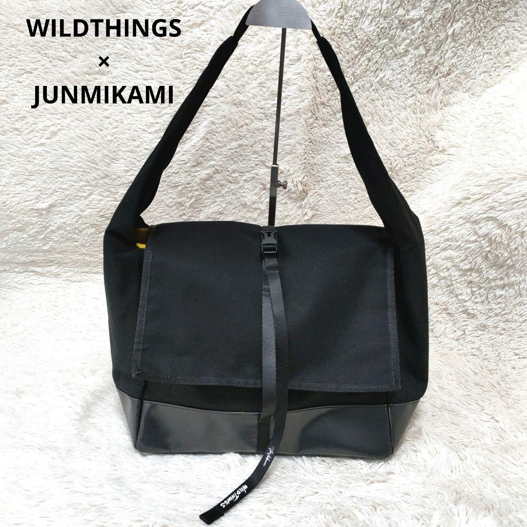 【美品】 WILDTHINGS × JUNMIKAMI メッセンジャーバッグ