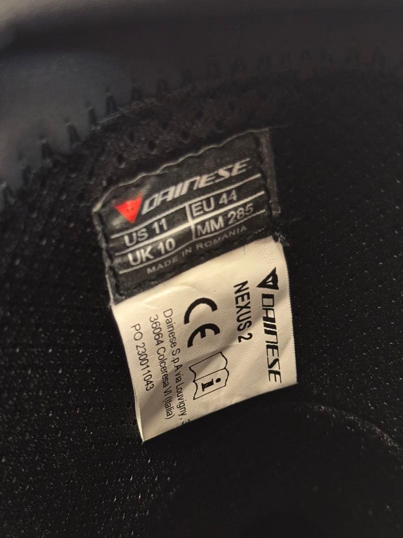 よ*ぼ様 Dainese Nexus 2 バイク用ブーツ US 11 28.5c