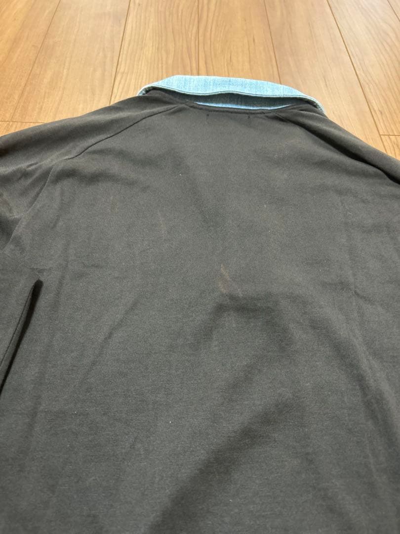 KOLOR デニム襟 長袖 ポロシャツ 2012 アーカイブ