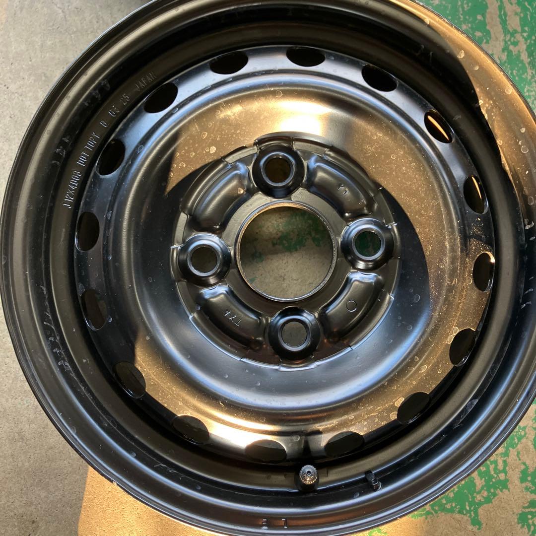 ホンダ純正スチールホイール　12×4.0 4本セット　 新車外しNバン