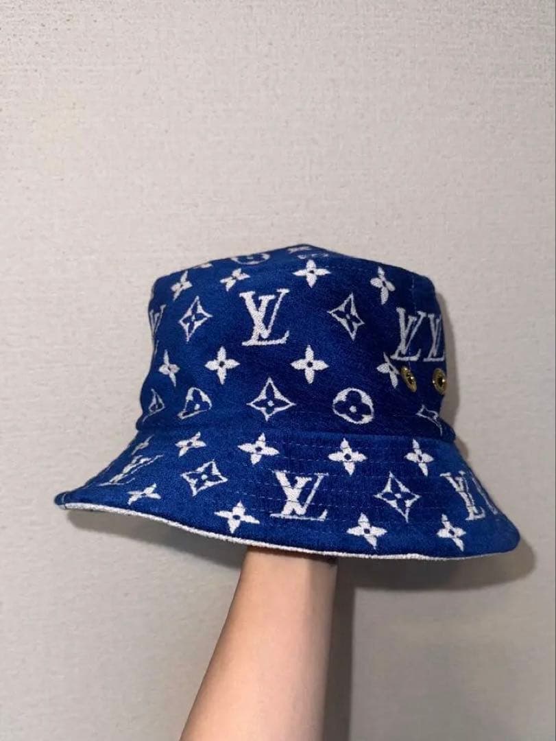 Louis Vuitton ルイヴィトン シャポーLVマッチ バケットハット
