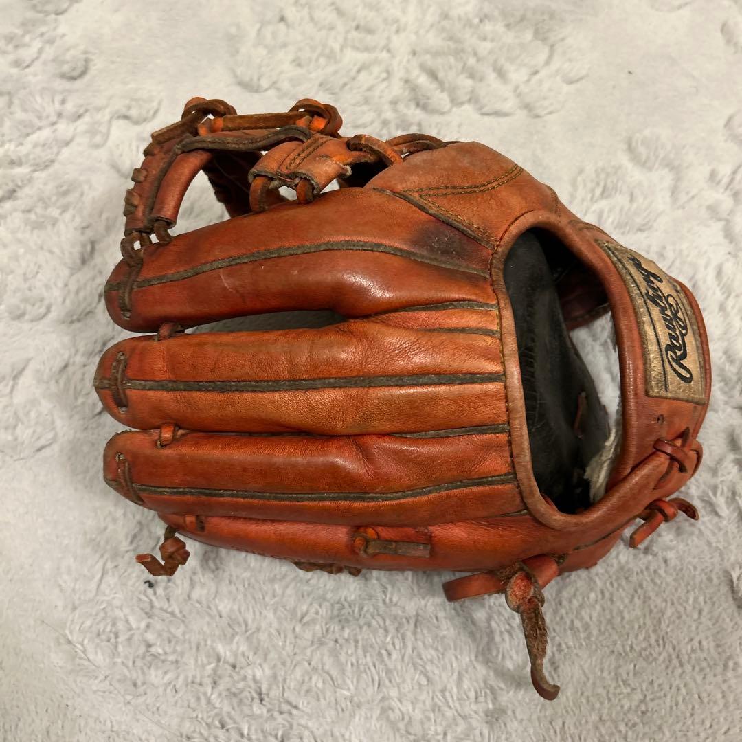 Rawlings 硬式グローブ 赤