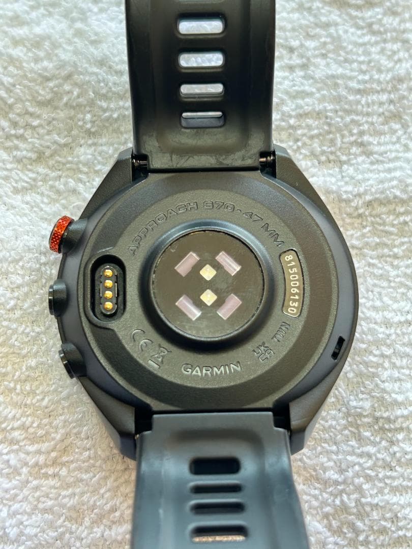 きなこ　ガーミン アプローチ S70 ブラック 47mm