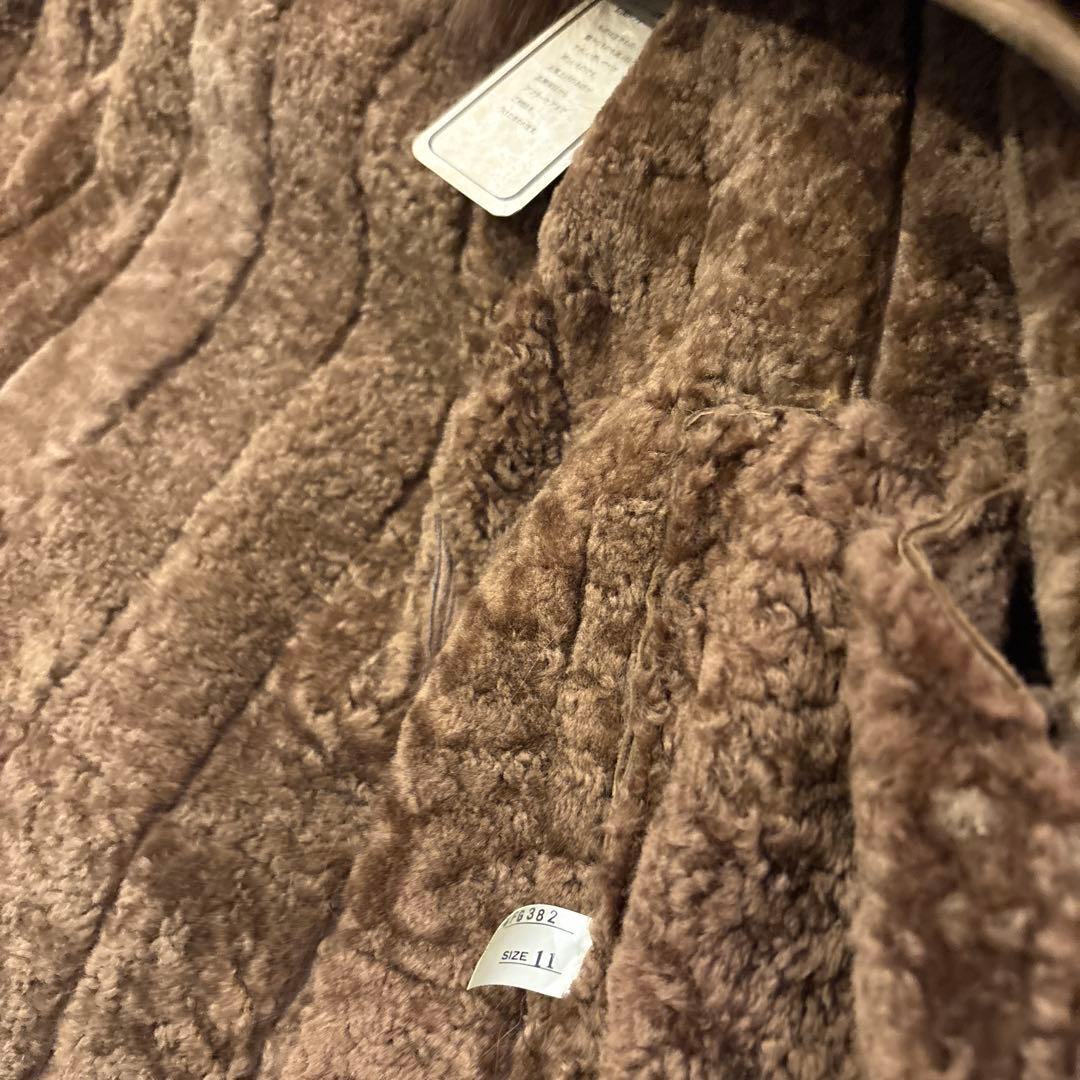 超美品❣️暑い❣️ブラウン fox&ラムコート サイズLL