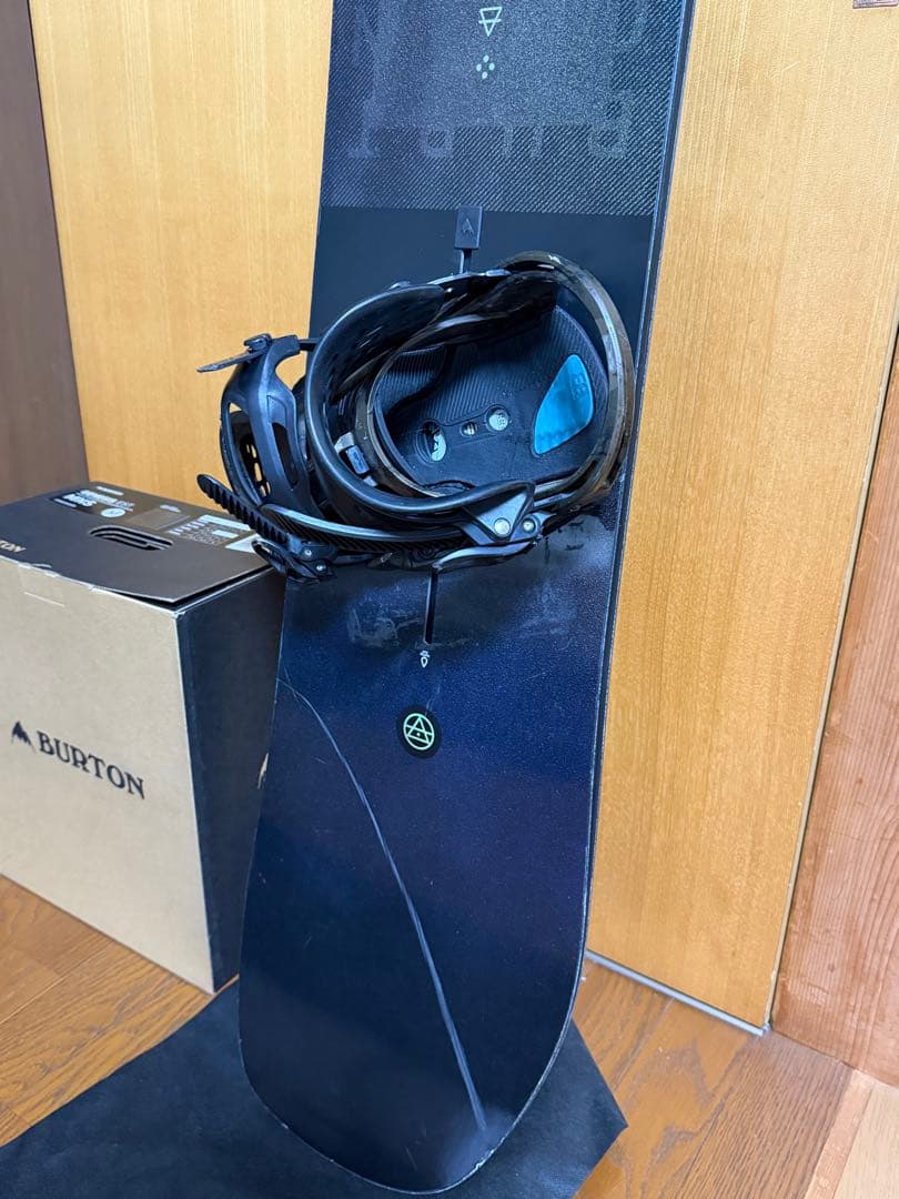 BURTON バートンカスタムX 156cm ジェネシス　ビンディングセット