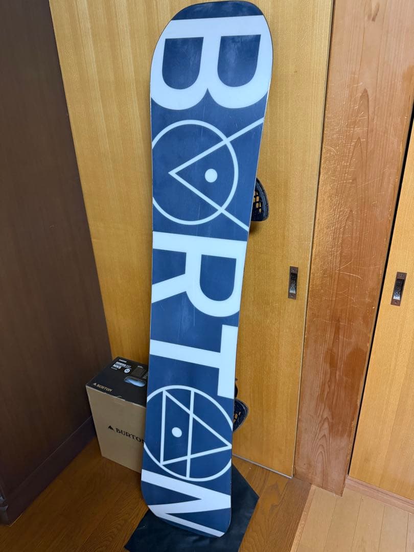 BURTON バートンカスタムX 156cm ジェネシス　ビンディングセット
