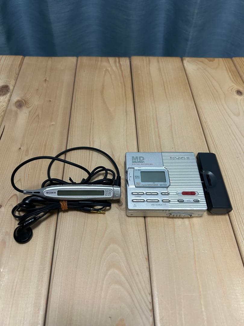 SONY MD WALKMAN MZ-R90 ポータブルMDプレーヤー動作確認済