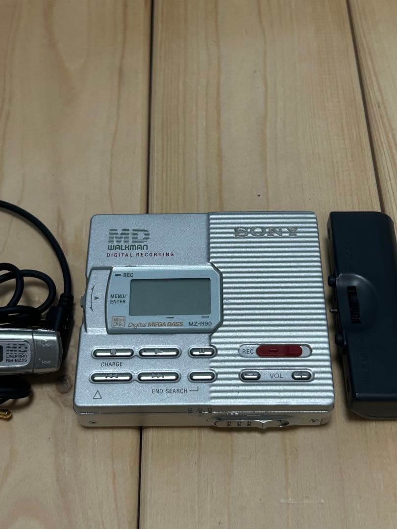 SONY MD WALKMAN MZ-R90 ポータブルMDプレーヤー動作確認済