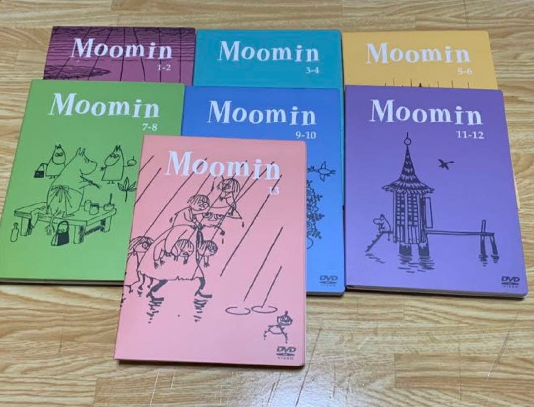 楽しいムーミン一家　DVD BOX 指人形等付き