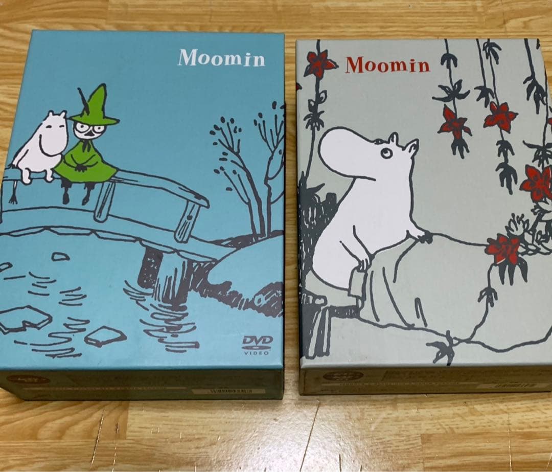 楽しいムーミン一家　DVD BOX 指人形等付き
