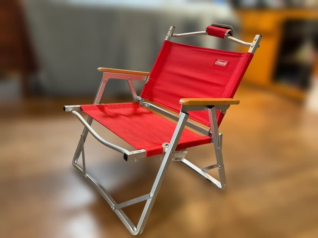 Coleman アウトドアチェア 赤