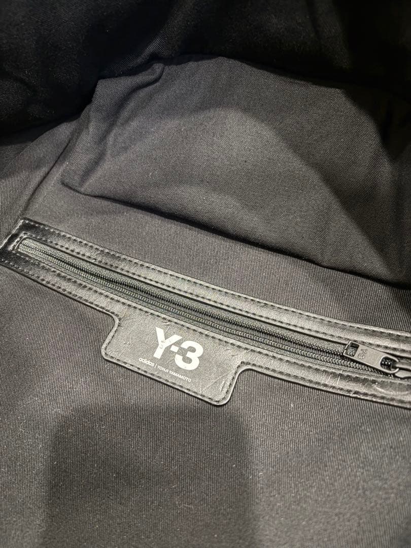 Y-3　アディダス リュック バックパック ブラック ロゴ 刺繍 A4
