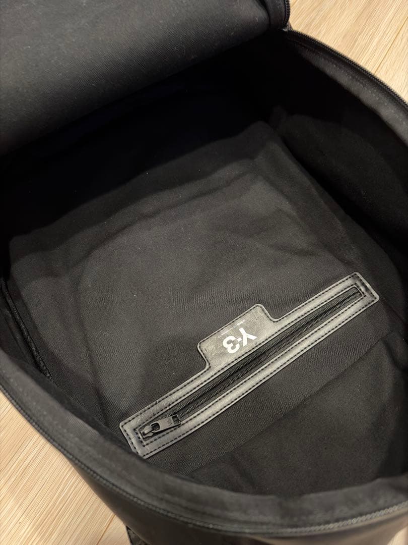 Y-3　アディダス リュック バックパック ブラック ロゴ 刺繍 A4