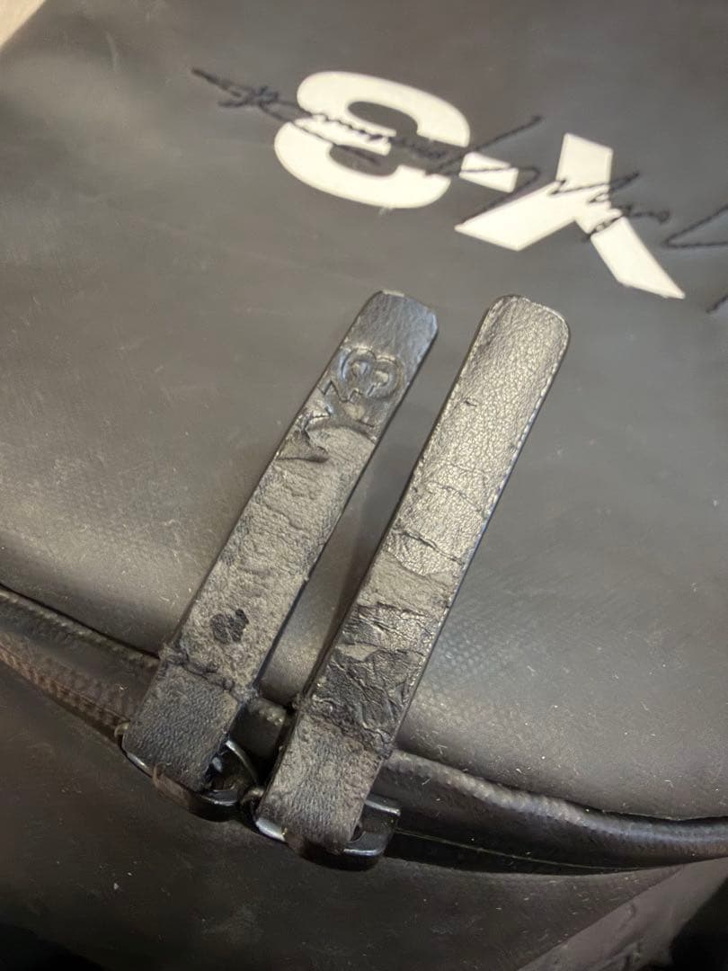 Y-3　アディダス リュック バックパック ブラック ロゴ 刺繍 A4