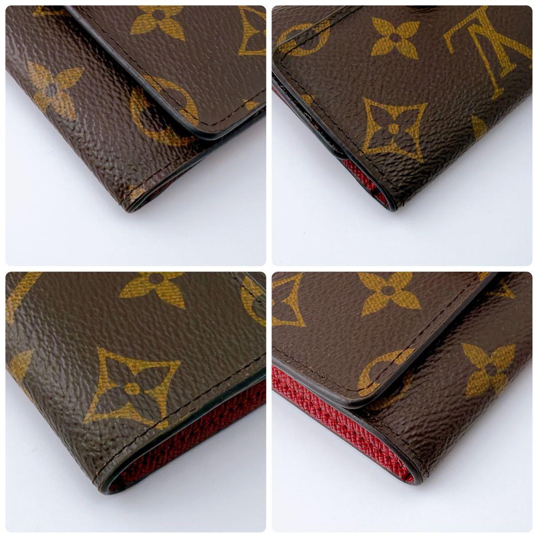 【美品】ルイヴィトン モノグラム ミュルティクレ6 キーケース フューシャ