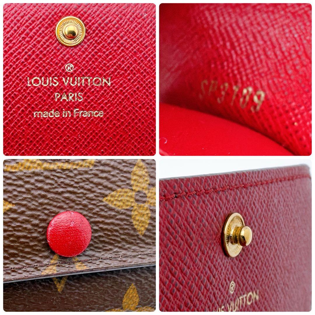 【美品】ルイヴィトン モノグラム ミュルティクレ6 キーケース フューシャ