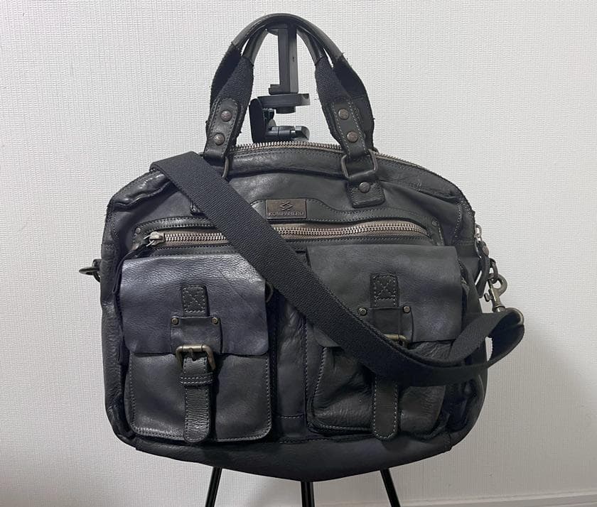 Haruf(ハルフ)　本革メンズカバン