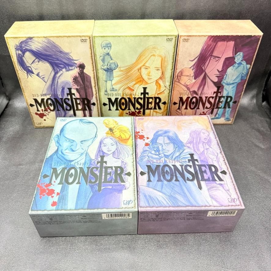 MONSTER DVD BOX 全巻セット 全ディスク未開封！ 浦沢直樹