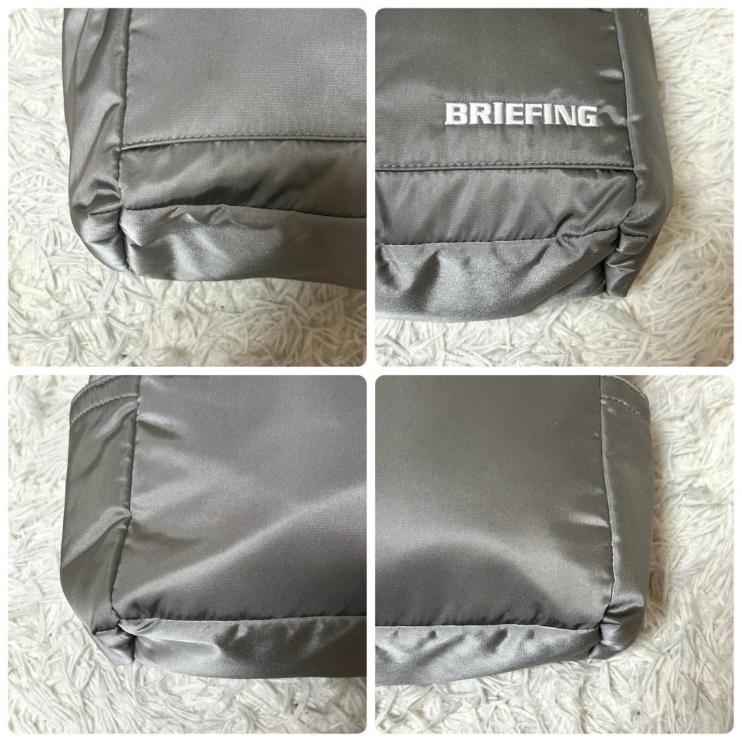 BRIEFING GOLF 2way カートバッグ ショルダー対応 グレー