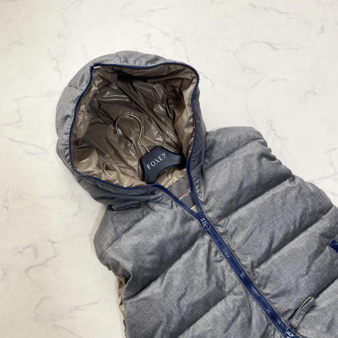 美品✨希少デザインカラー✨DUVETICA ダウンベスト FEBEDUE 42