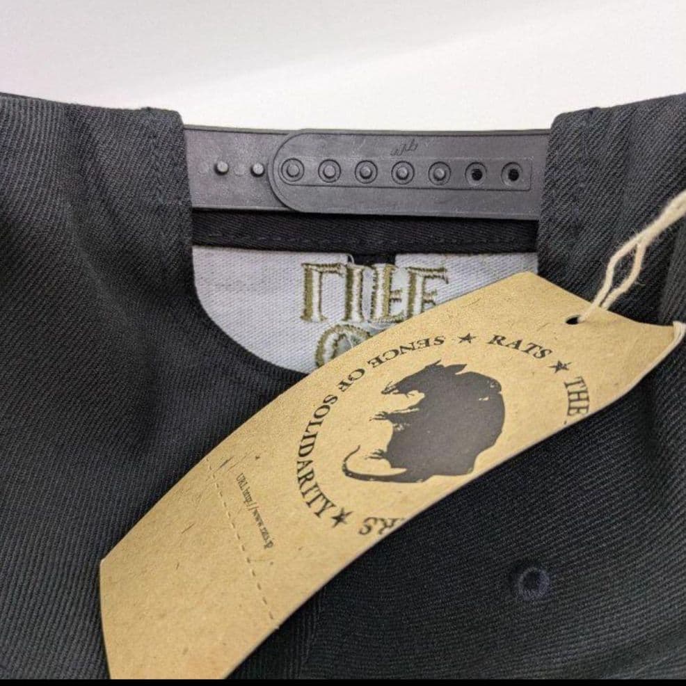 BLACK　RATS　EMBROIDERY CAP　木村拓哉