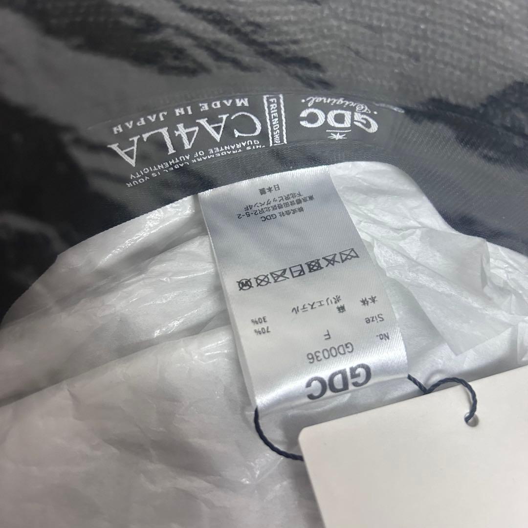 GDC CA4LA linen beret ベレー帽 ブラック　キムタク着