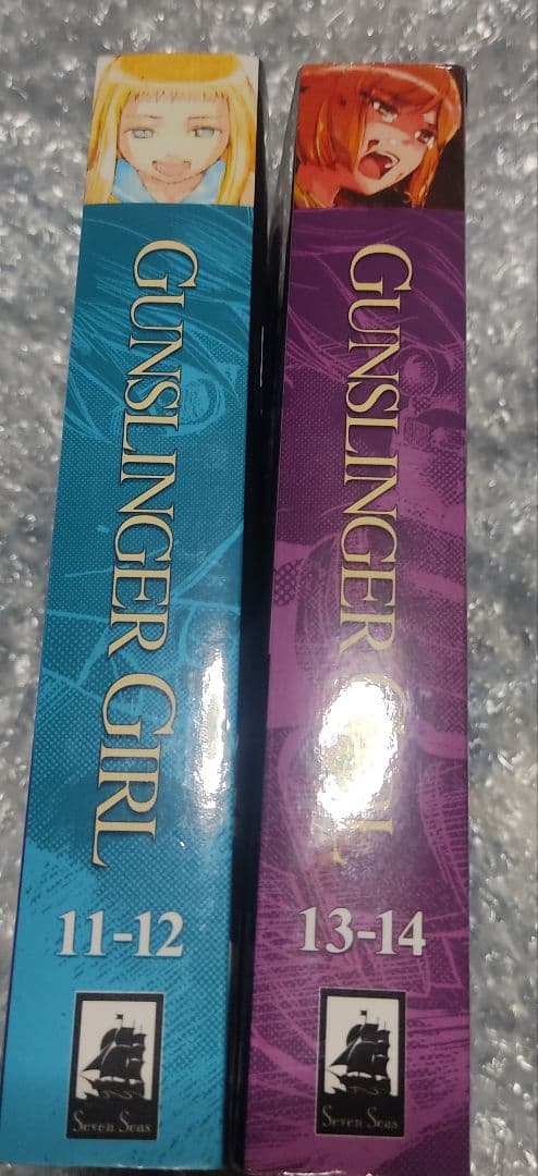 Gunslinger Girl Omnibus 5 6 英語版 絶版