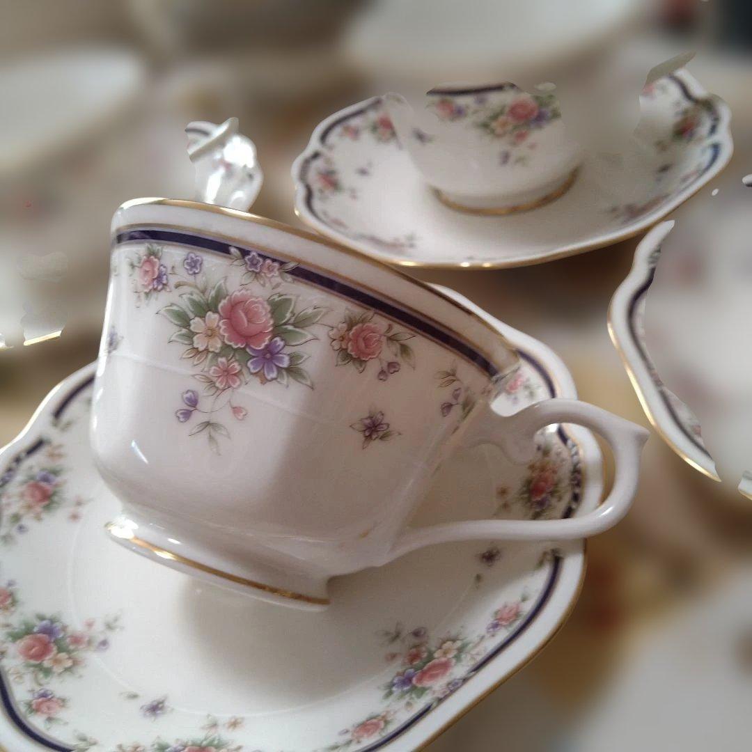 ♥Lena♥ノリタケ　コンテンポラリー小花柄食器セット