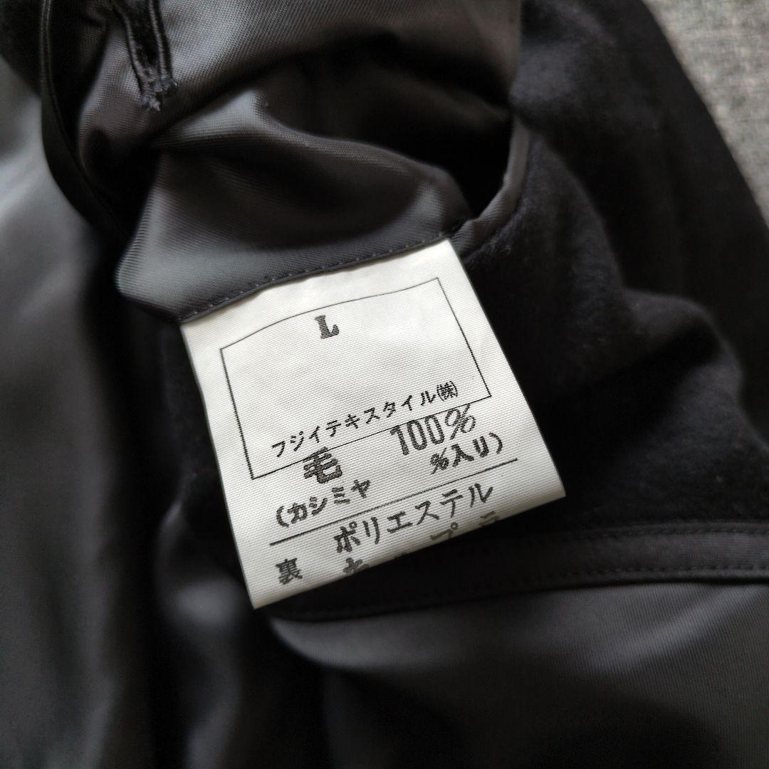 藤井毛織　メンズ　カシミヤ　バルマカーンコート　新品未使用　ロング丈