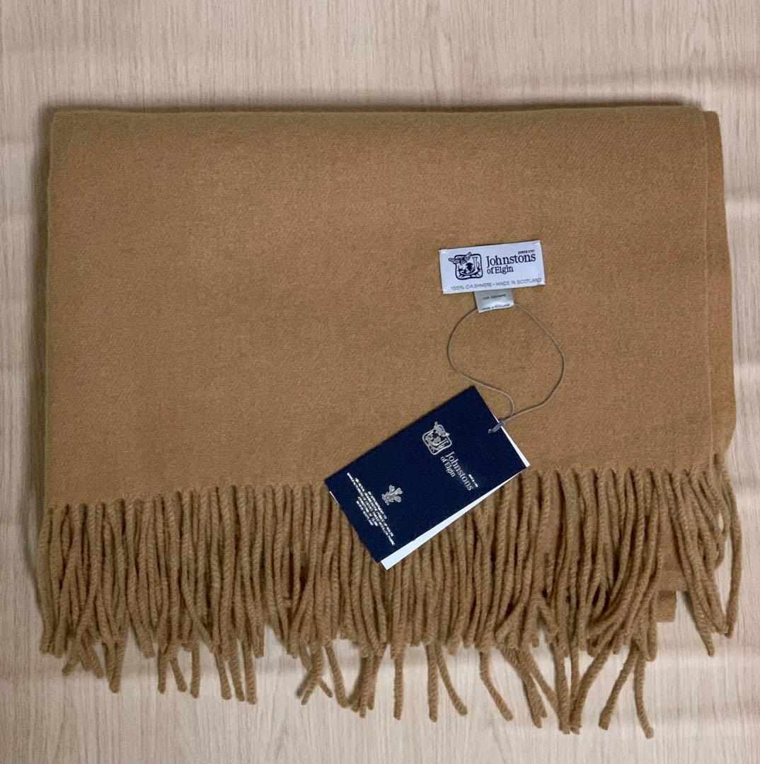 a*n様 Johnstonsジョンストンズ カシミア 大判ストール マフラーキャ