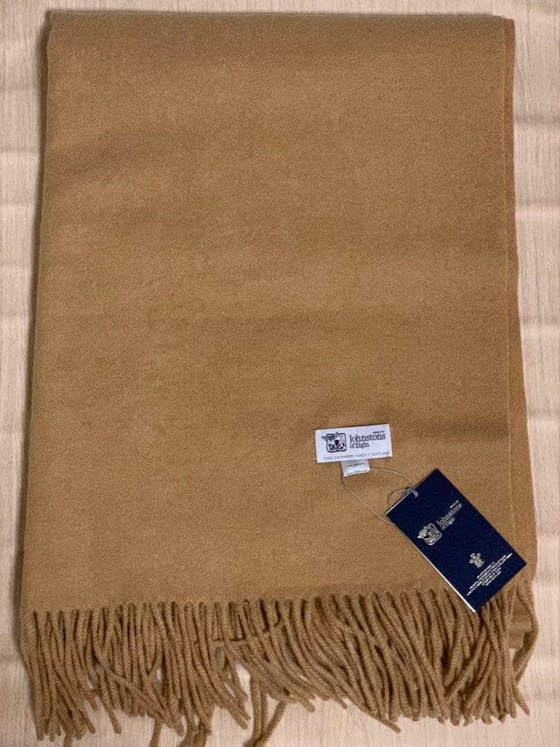 a*n様 Johnstonsジョンストンズ カシミア 大判ストール マフラーキャ