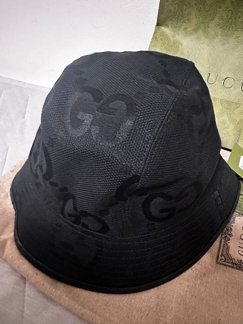GUCCI ジャンボGG バケットハット　XLサイズ