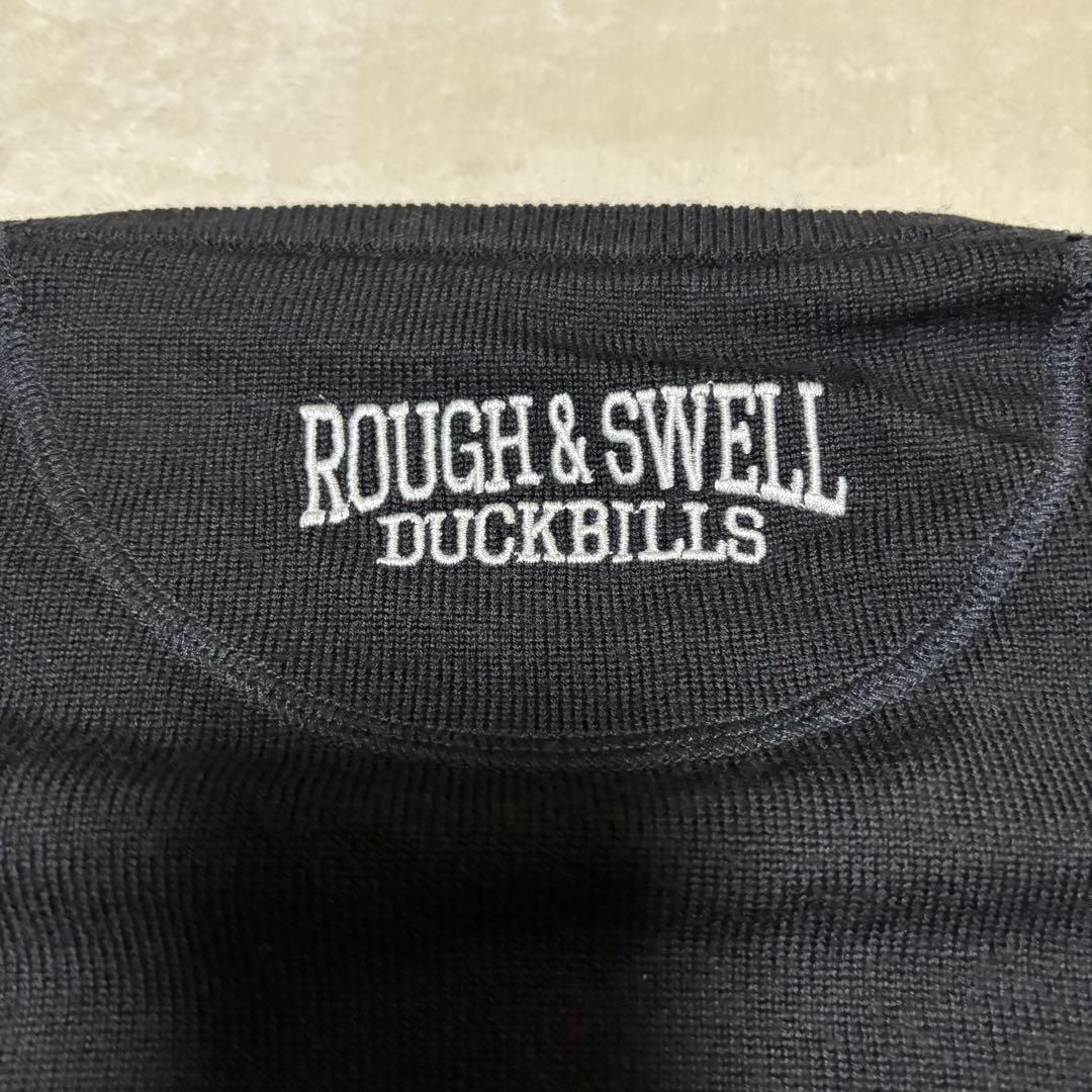 美品　ROUGH & SWELL ダイヤモンド柄セーター XL