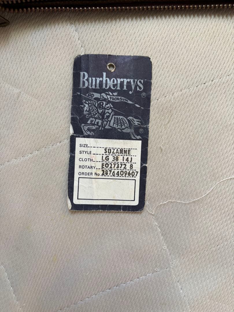 チェック柄ショルダーバッグ 中型　ノバチェック　オールドバーバリー