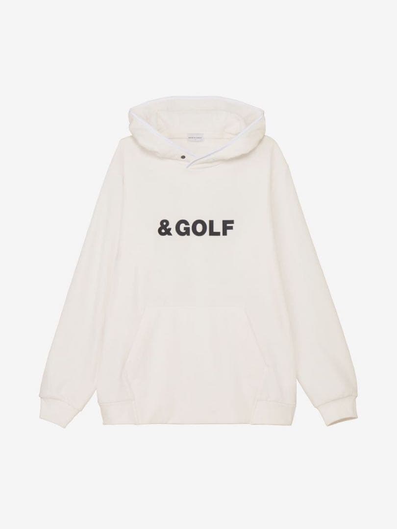 and per se & GOLF バックグリッドフリース プルパーカ Lサイズ