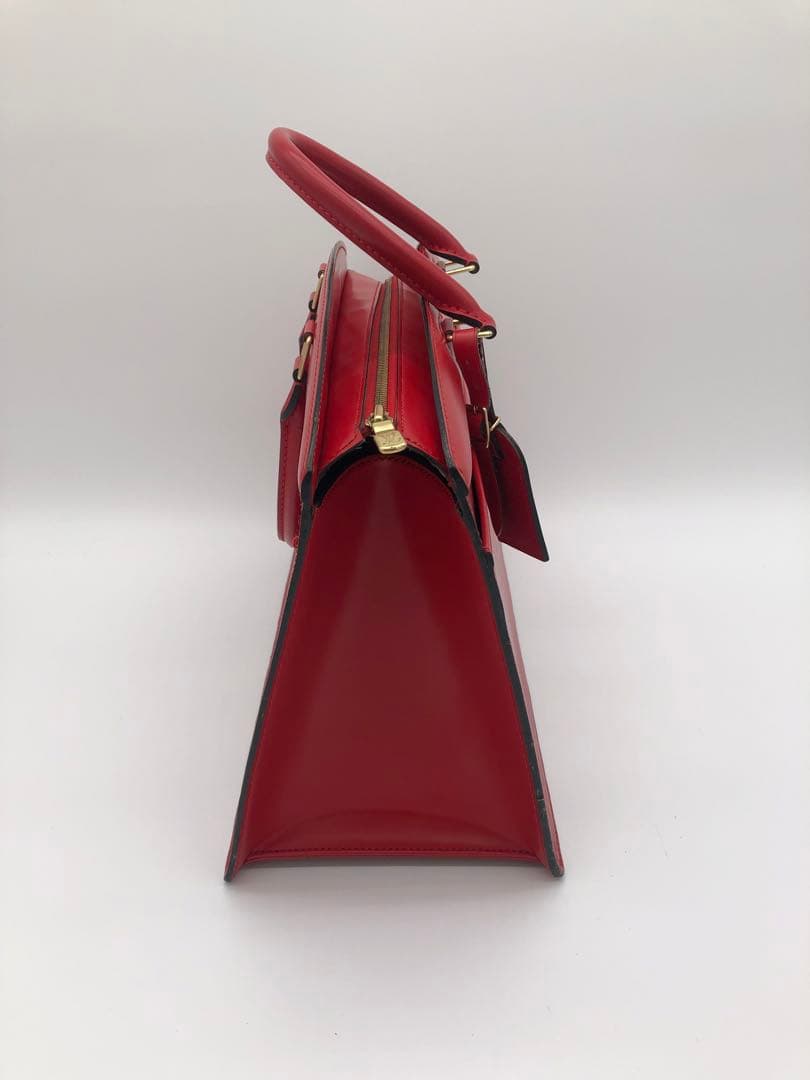 ルイヴィトンエピリヴィエラレザー レッド ビジネスバッグハンドバッグ